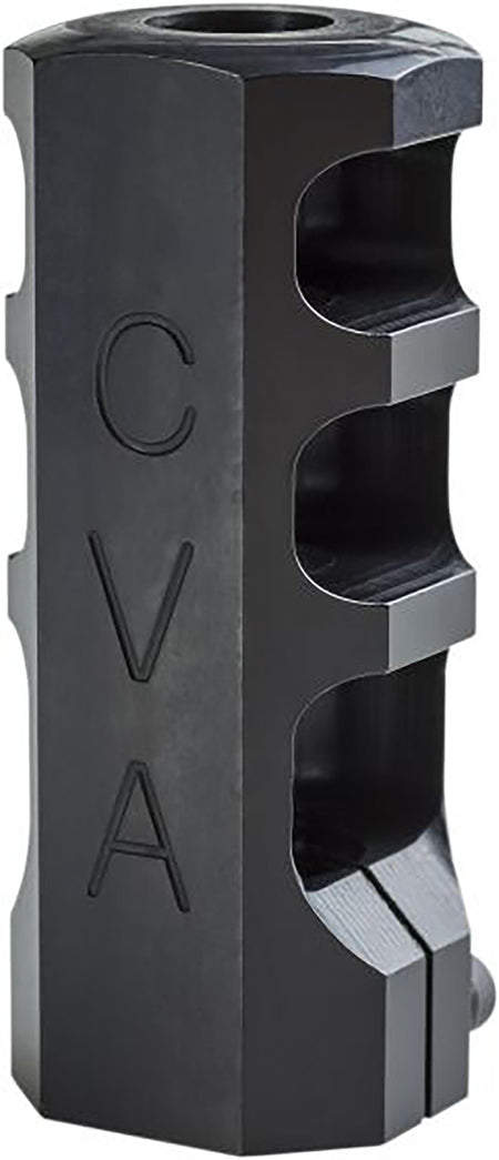 CVA AC1726 Muzzle Brake Black Nitride 3/4"-24 tpi for 50 Cal Paramount/Accura LR-X/MR-X