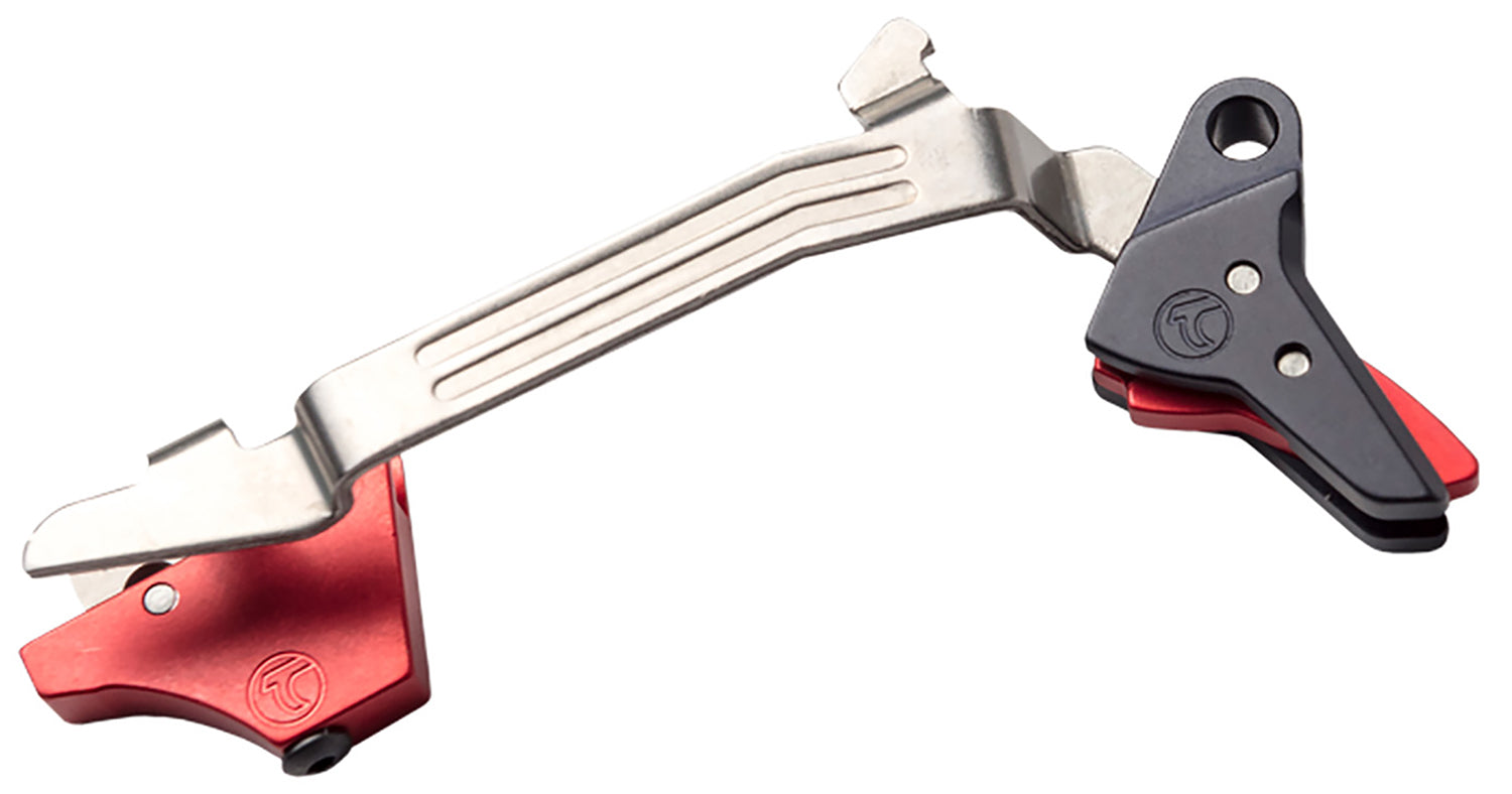 Timney Triggers ALPHAGLOCK34 Alpha Competition Straight Trigger 3 lb Pull 9mm/40 S&W Glock Gen3-4