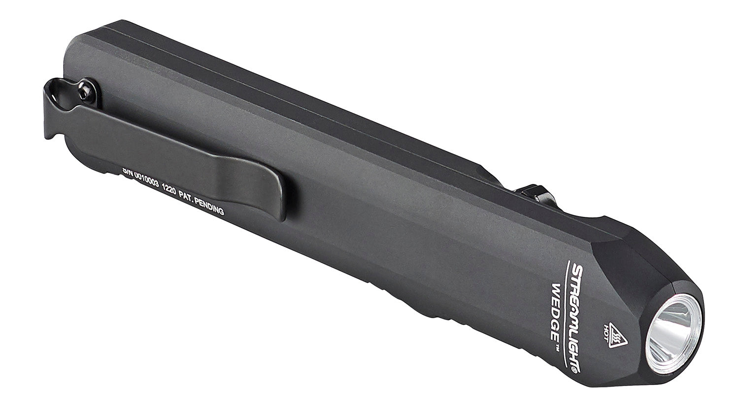 Streamlight 88810 Wedge Slim Black Aluminum Pocket Flashlight 1000 Lumens USB-C Rechargeable
