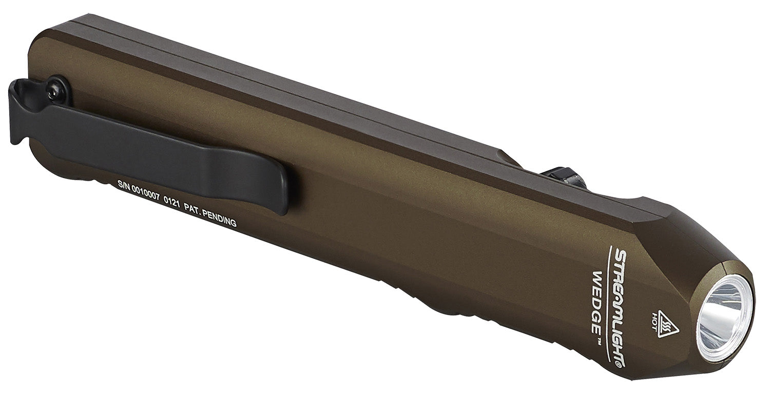 Streamlight 88811 Wedge Slim EDC Flashlight Coyote Tan 1000 Lumens USB-C Rechargeable