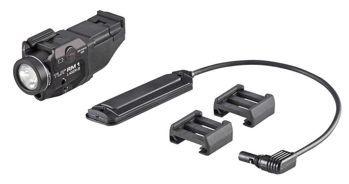 Streamlight TLR-1 RM with Red Laser Black Anodized 500 Lumens White LED Picatinny Rail Mount Kit