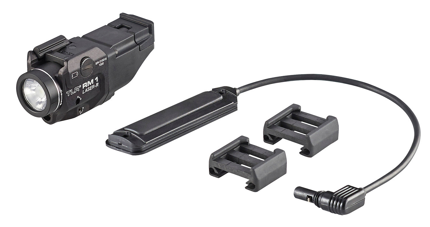 Streamlight TLR-1 RM with Red Laser Black Anodized 500 Lumens White LED Picatinny Rail Mount Kit
