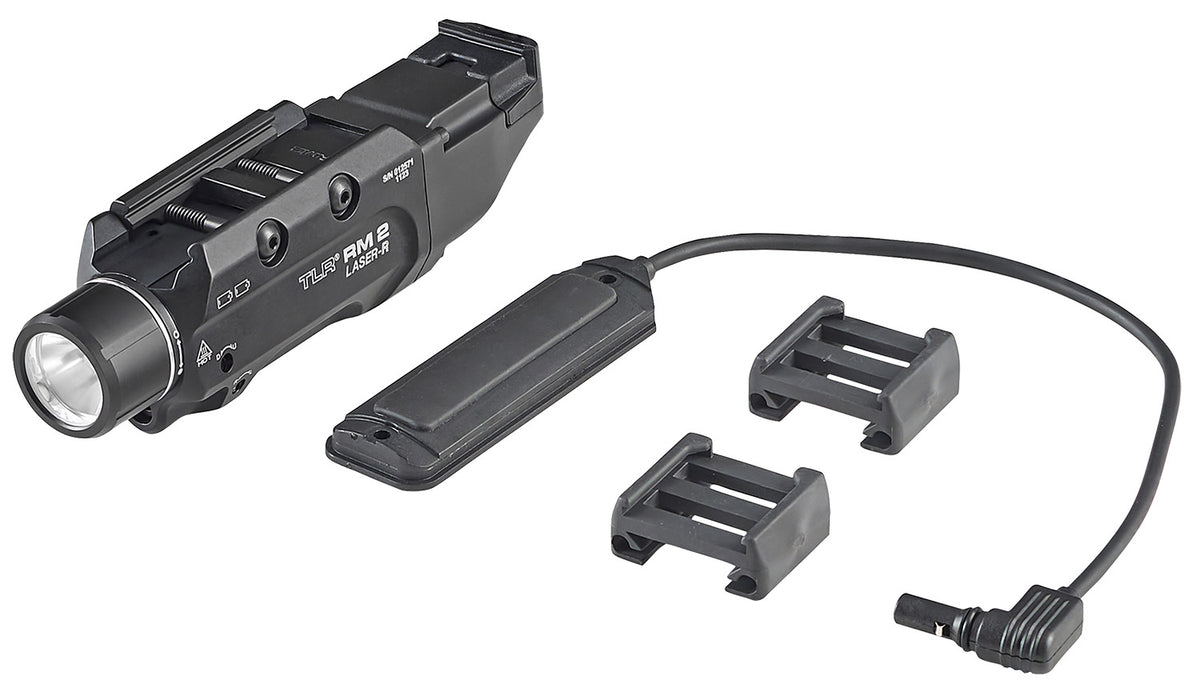 Streamlight 69447 TLR-2 RM Weapon Light Red Laser Black Aluminum 1000 Lumens Picatinny Mount