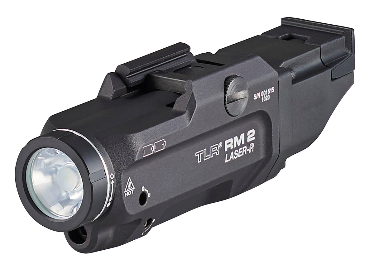 Streamlight TLR-2 RM with Red Laser Black Aluminum 1000 Lumens White LED Picatinny Rail Mount Kit