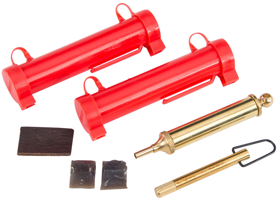 Traditions A3815 Flintlock Rifle Accessory Kit 50/54 Cal with Fast Loaders and Flints