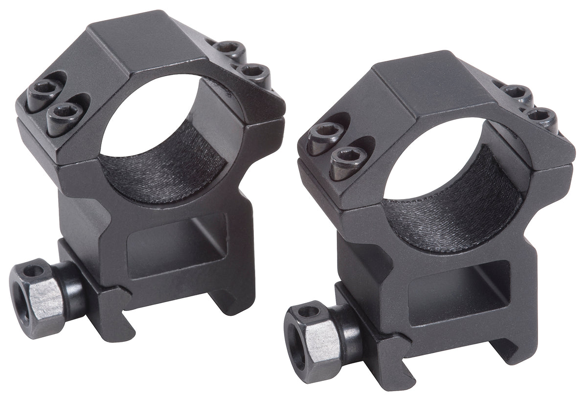 Traditions A764H Tactical Scope Rings 30mm High Weaver Mount Matte Black