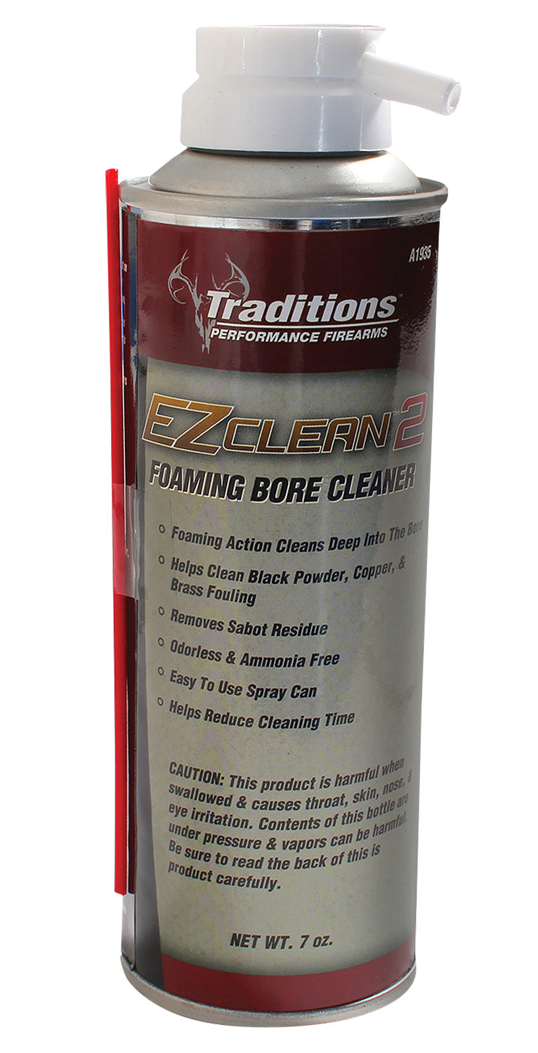 Traditions A1935 EZ Clean 2 Foaming Bore Cleaner for Muzzleloaders 7 oz