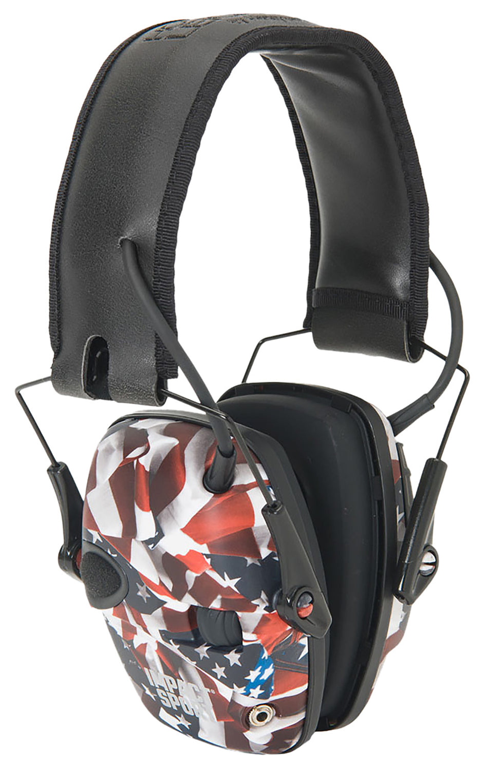Howard Leight Impact Sport Electronic Shooting Earmuff 22 dB One Nation Classic Over the Head Adult 1 Pair