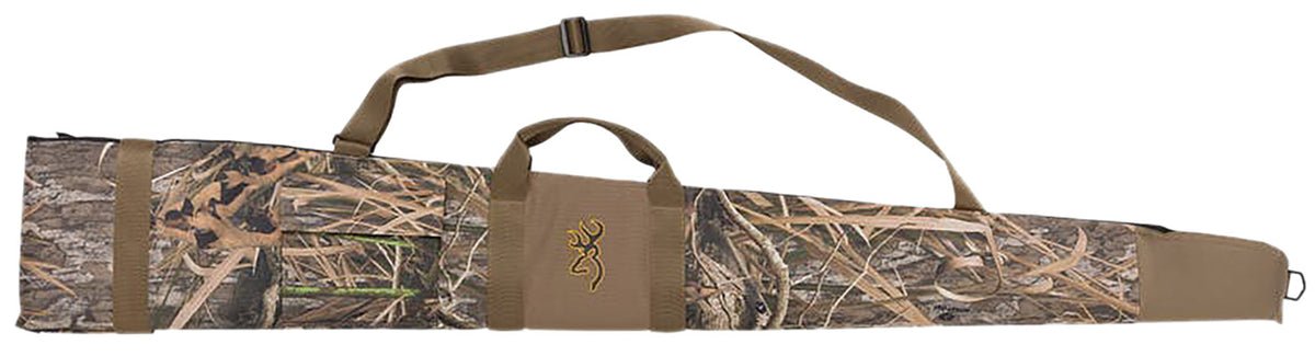 Browning 1419505952 FLEX Waterfowl Floater Shotgun Case Mossy Oak Shadow Grass Habitat 600D Polyester