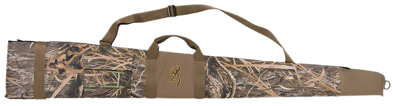 Browning 1419505952 FLEX Waterfowl Floater Shotgun Case Mossy Oak Shadow Grass Habitat 600D Polyester