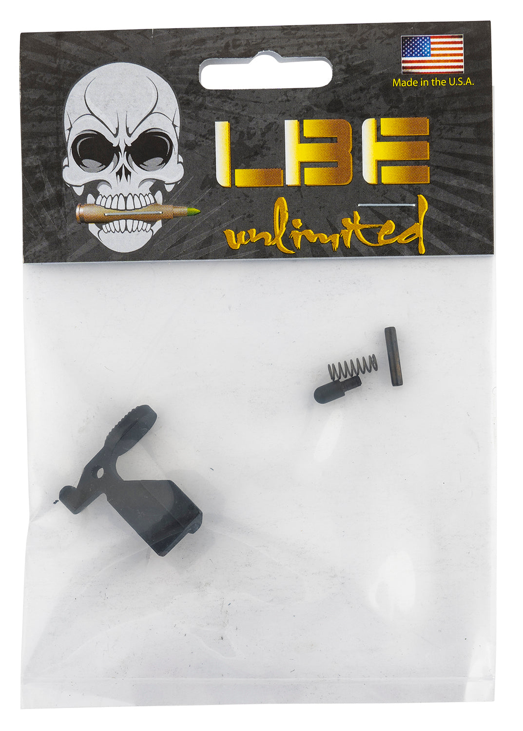 LBE Unlimited AR-Platform Mil Spec Bolt Catch Assembly Black Steel