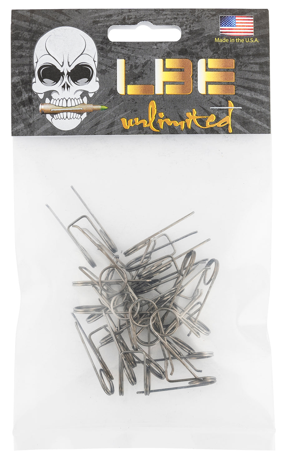 LBE Unlimited AR-15 Trigger Spring 20 Pack 17-7 Stainless Steel Silver