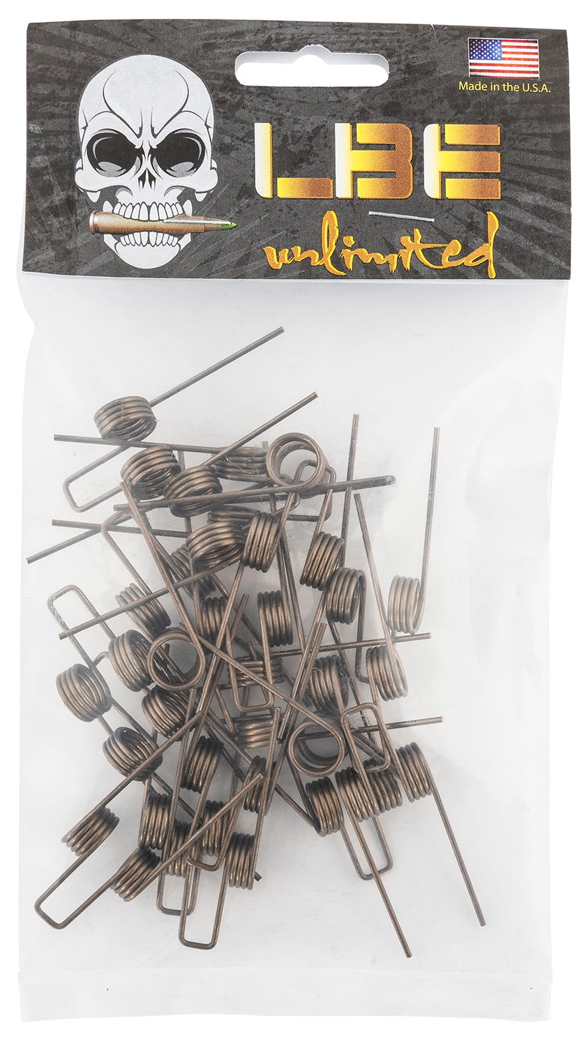 LBE Unlimited AR-15 Hammer Spring 20 Pack 17-7 Stainless Steel Silver