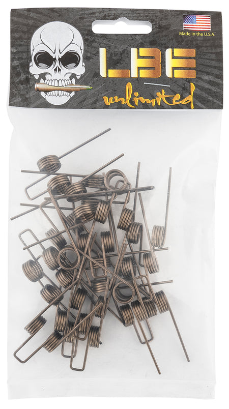 LBE Unlimited AR-15 Hammer Spring 20 Pack 17-7 Stainless Steel Silver