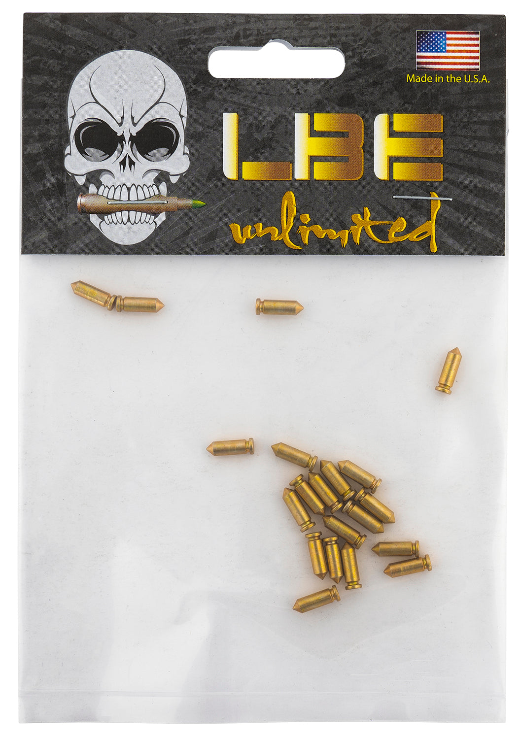 LBE Unlimited AR-15 Selector Detent 20 Pack Brass 12L14 Steel