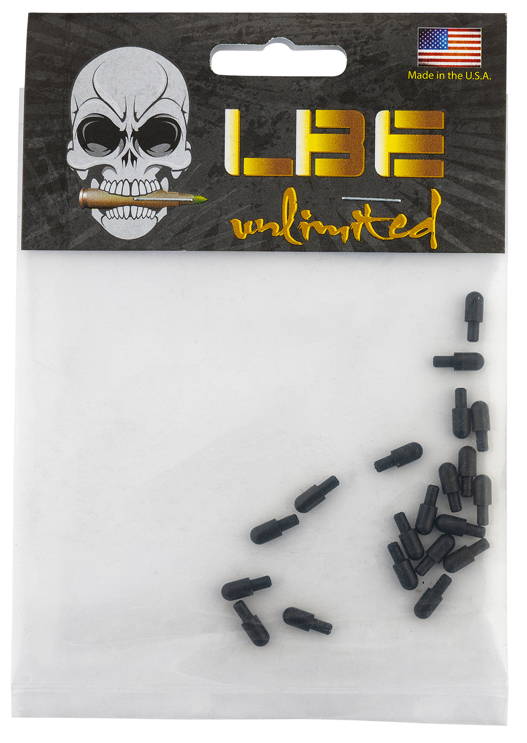 LBE Unlimited AR-15 Bolt Catch Plunger 20 Pack Black 1117 Steel