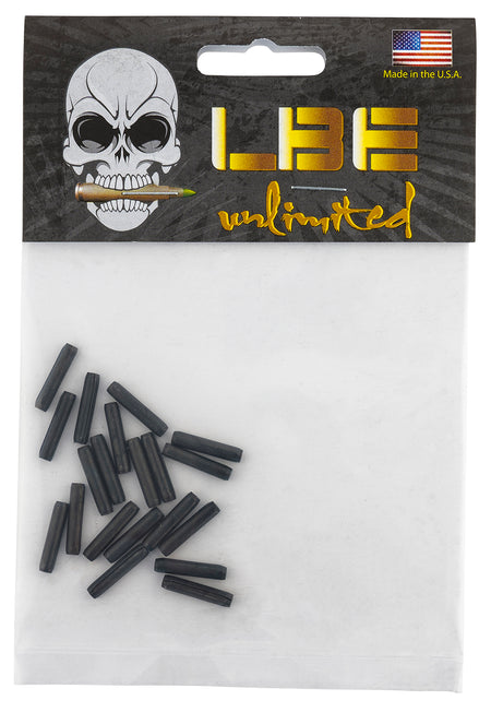 LBE Unlimited AR-15 Trigger Guard Roll Pins 20 Pack Black