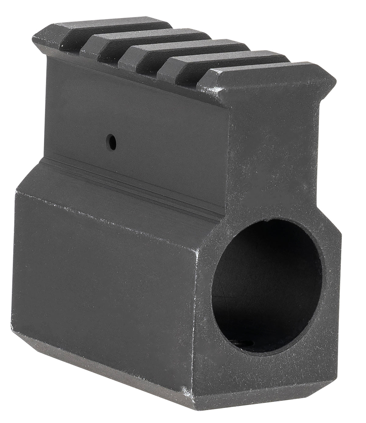 LBE Unlimited AR Platform .750 Railed Gas Block Upper Receiver Height Black Anodized Aluminum