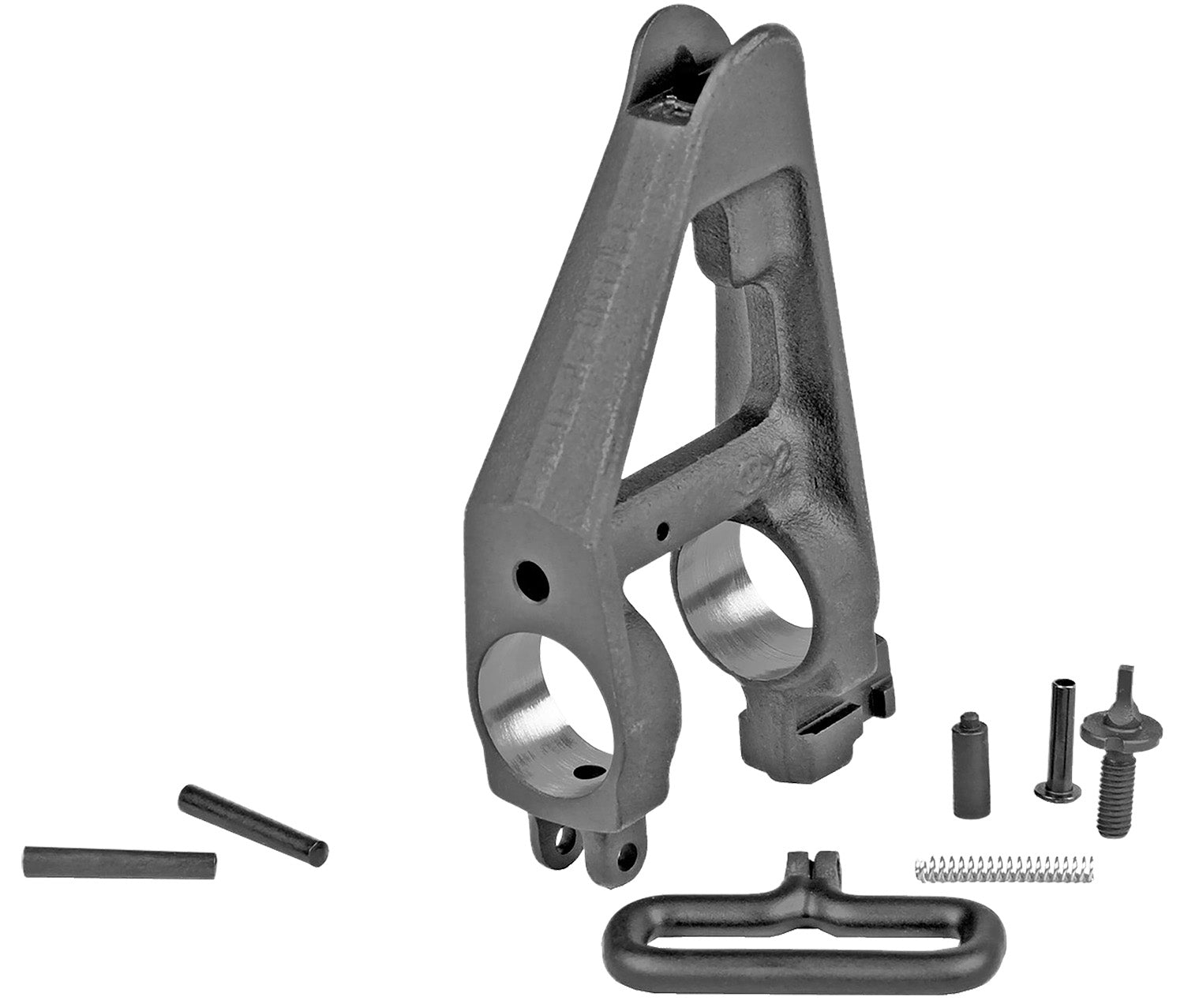 LBE Unlimited AR-15 Complete F-Marked Front Sight Base Kit Black Mil-Spec