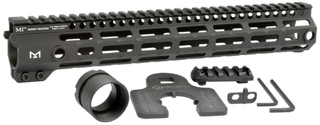 Midwest Industries MIG4M12625 Tactical G4M AR-15 M-LOK Handguard 12.6" Black Hardcoat Anodized 6061-T6 Aluminum