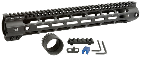 Midwest Industries MICRL30815 Combat Rail Handguard AR-308/LR-308 15" M-LOK DPMS Low Black Anodized Aluminum