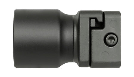 Midwest Industries MISTAPSFBT Picatinny Buffer Tube Side Folding Adaptor AR-Platform Gas Piston Black Steel