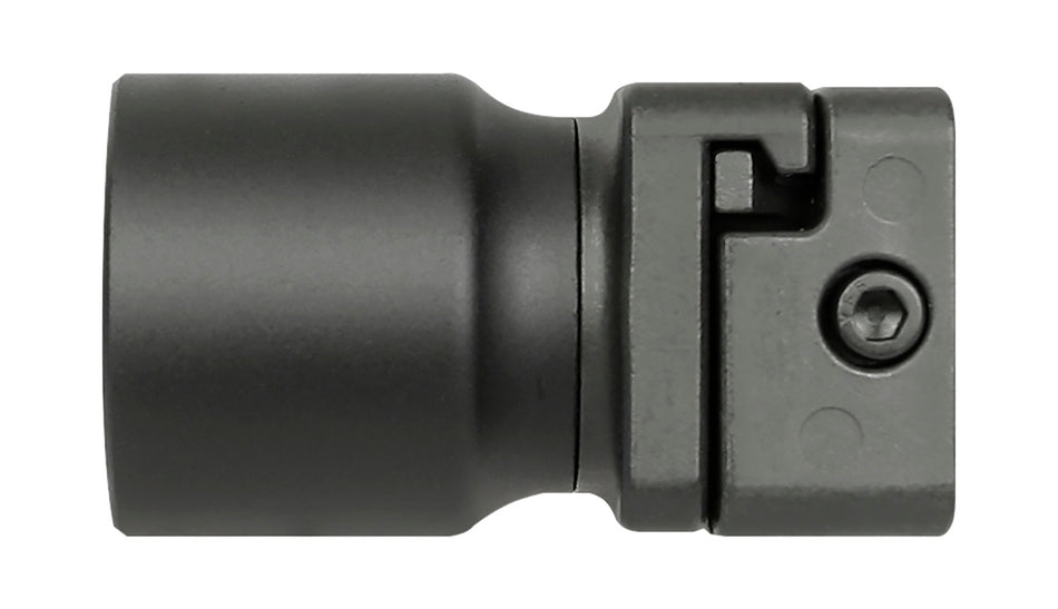 Midwest Industries MISTAPSFBT Picatinny Buffer Tube Side Folding Adaptor AR-Platform Gas Piston Black Steel