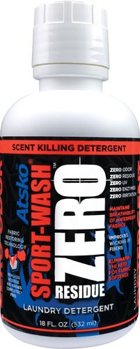 Atsko Zero Sport-Wash Scent-Free Clothing Wash 18 fl oz