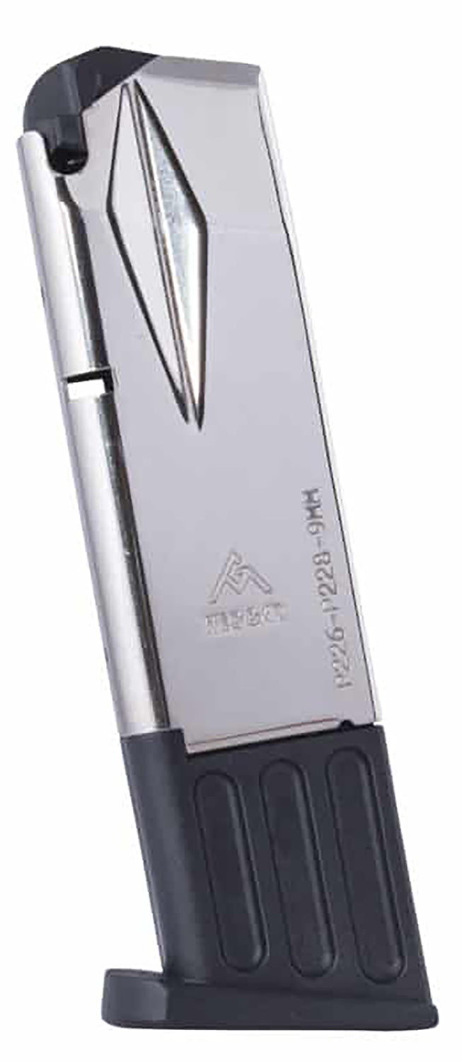 Mec-Gar MGP22610N 10-Round 9mm Luger Magazine for Sig P226 Nickel Carbon Steel