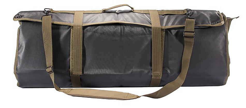Lyman 7837852 Tac-Mat HD Long Range Padded Shooting Mat Black 1000D Nylon 36"-87"