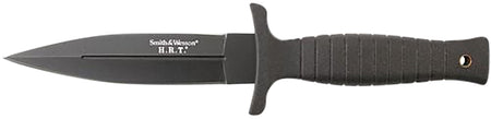 Smith & Wesson SWHRT9BCP H.R.T. 4.75" Fixed Spear Point Plain 7Cr17MoV High Carbon SS Blade TPR Handle 9" OAL with Sheath
