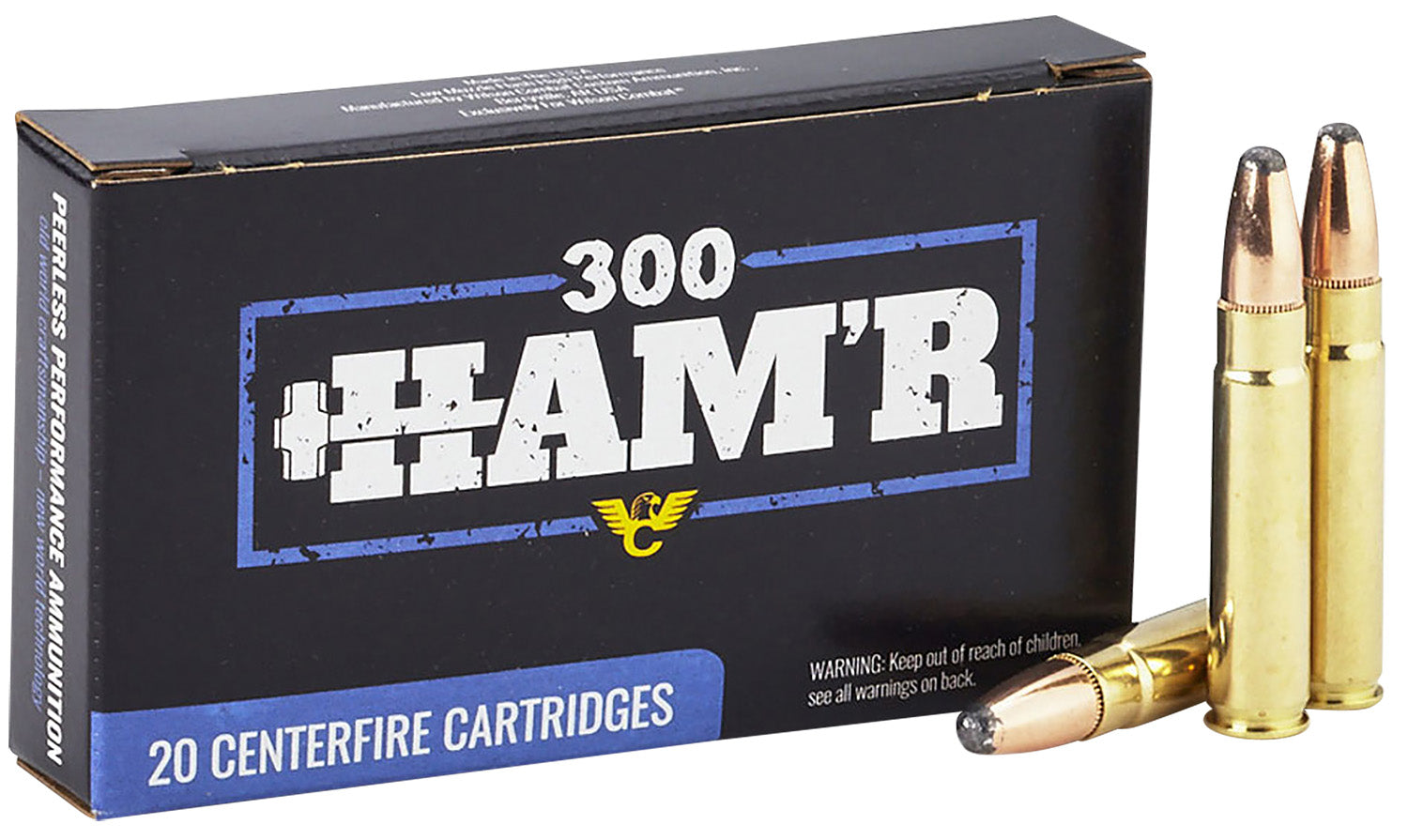 Wilson Combat A300HMR130HHC  Speer HAM'R Hot-Core  130 Grain .300 HAM'R