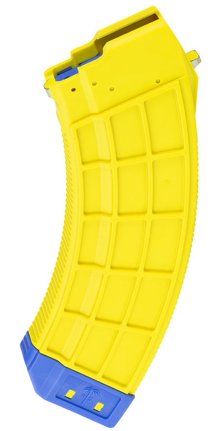 US Palm MA1196A 30-Round 7.62x39mm AK-47 Magazine Banana Yellow Polymer
