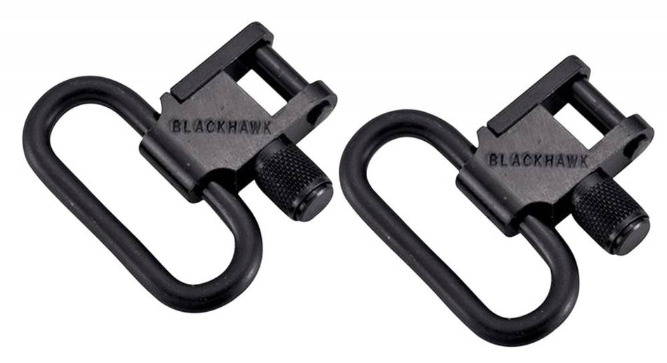 Blackhawk 70SW01BK Lok-Down 1" Blued Steel Sling Swivel