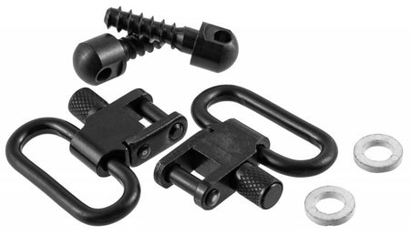 Blackhawk 70SW04BK Lok-Down Sling Swivel Set with Wood Screws 1" Blued