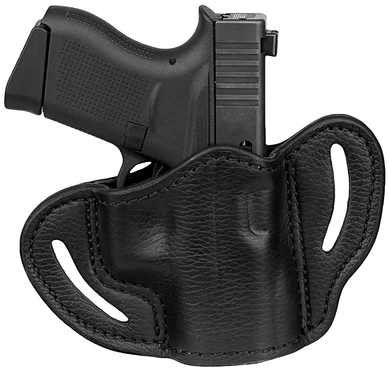 1791 Gunleather Ultra Custom OWB Holster Size C Night Sky Black Leather - Sig P365/Springfield Hellcat/Glock 42 RH