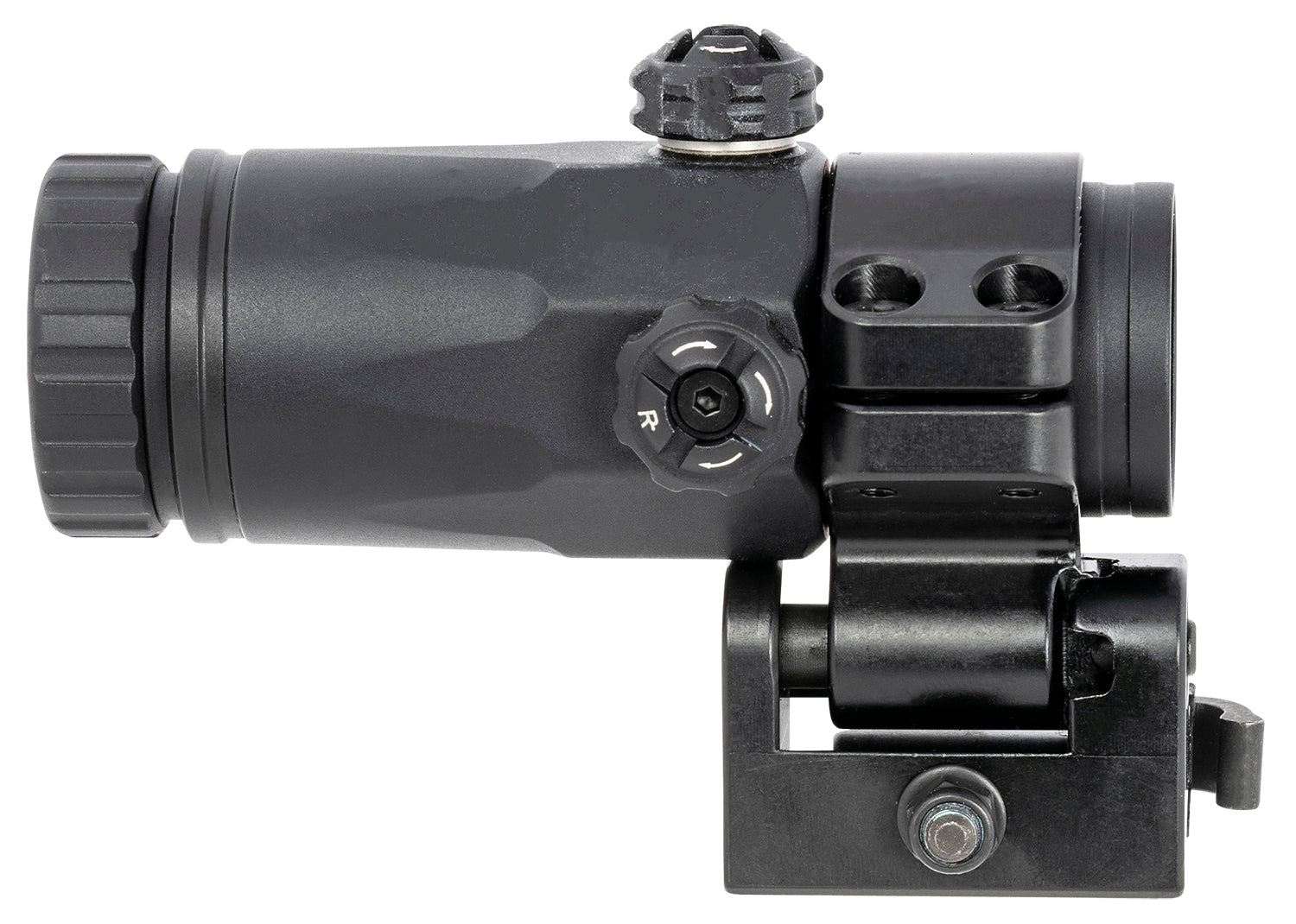 Meprolight USA 8014000500 MX3-T Black 3x Magnifier Pullback Flip-to-Side for Reflex Sights