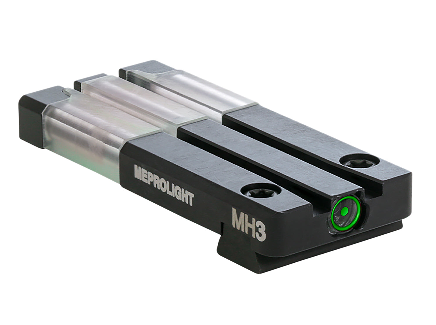 Meprolight FT Bullseye Green Tritium Fiber Optic Rear Sight for Sig Sauer P-Series Dovetail