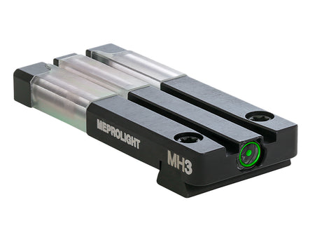 Meprolight FT Bullseye Green Tritium Fiber Optic Rear Sight for Sig Sauer P-Series Dovetail