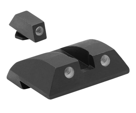 Meprolight Tru-Dot Green Tritium White Outline Front & Rear Night Sight Set for S&W Sigma/SDVE