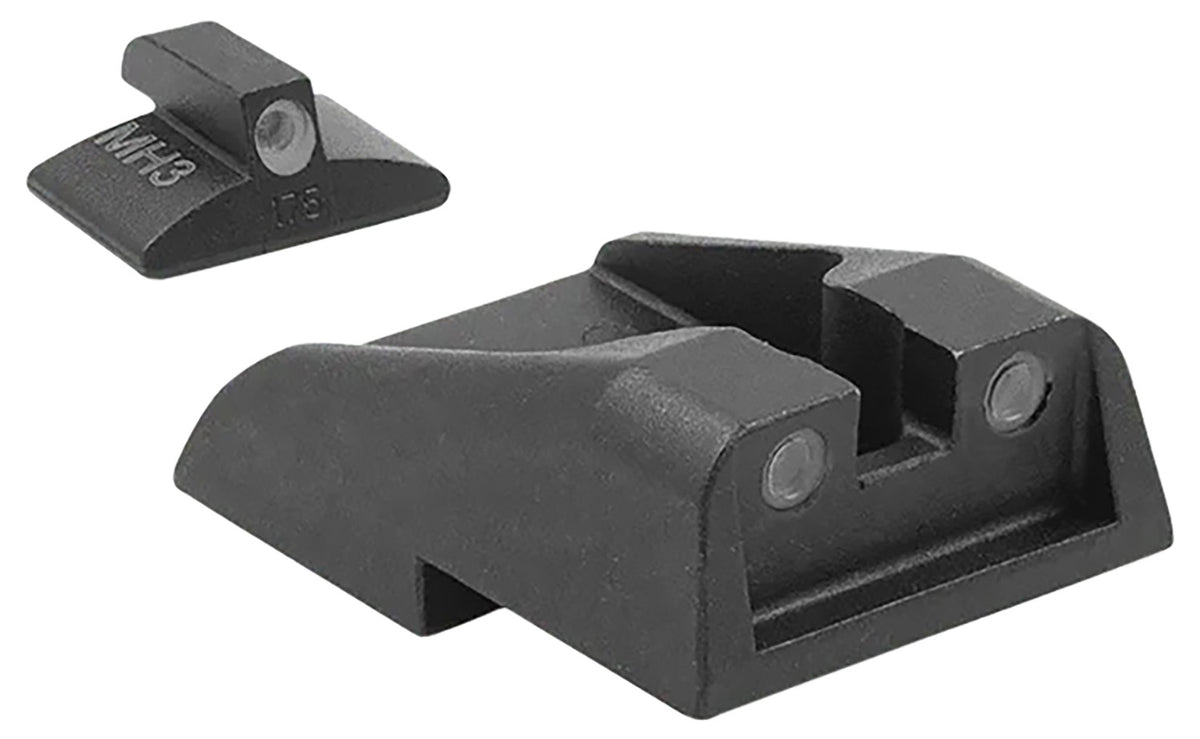 Meprolight Tru-Dot Green Tritium White Outline Night Sight Set for IWI Jericho 941/Baby Eagle