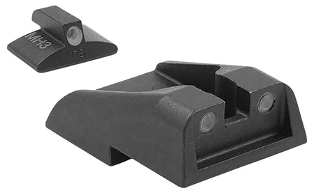 Meprolight Tru-Dot Green Tritium White Outline Night Sight Set for IWI Jericho 941/Baby Eagle