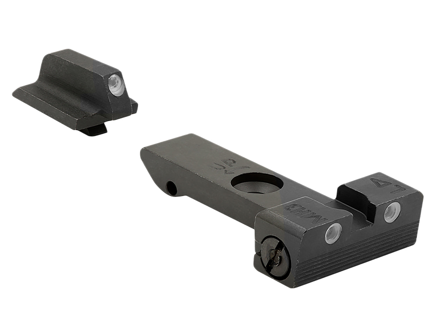 Meprolight Tru-Dot Green Tritium Adjustable Night Sight Set for Ruger GP100