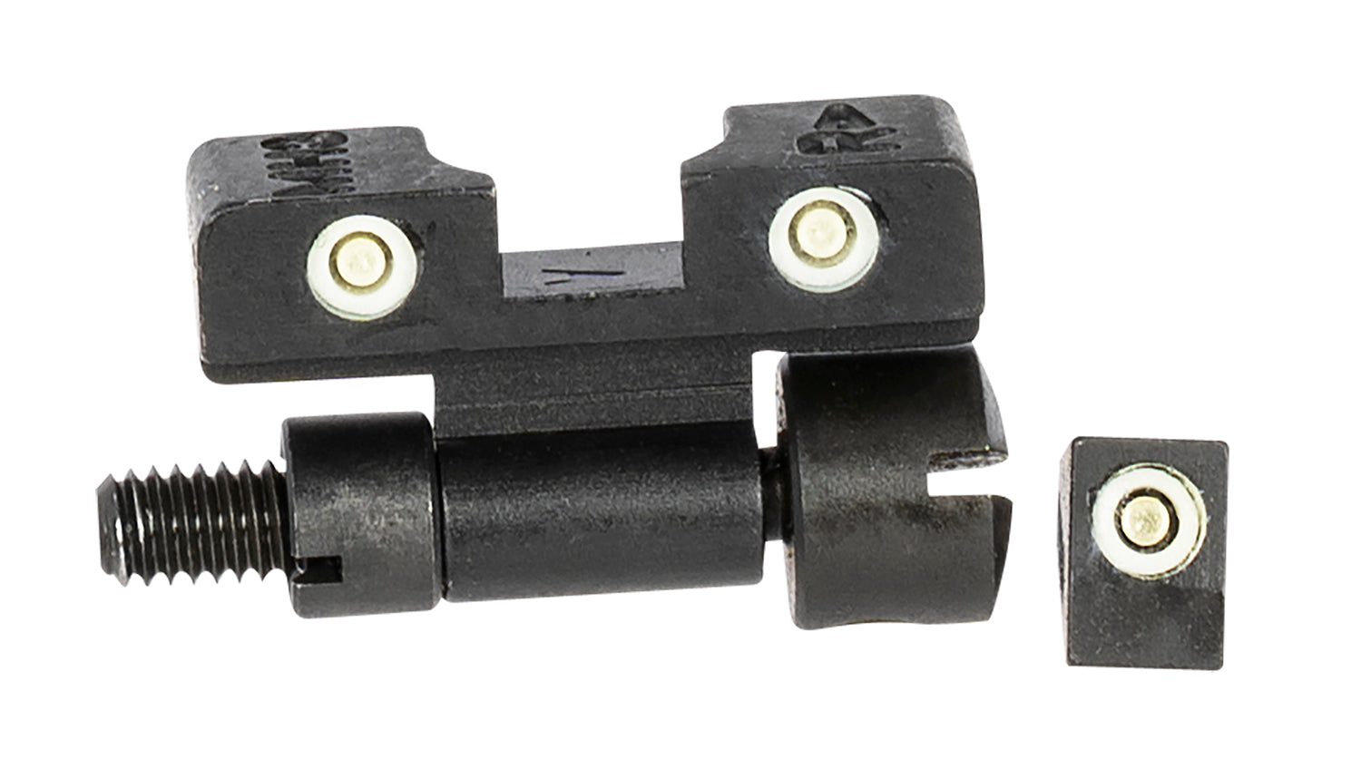 Meprolight Tru-Dot Adjustable Green Tritium White Outline Night Sight Set for S&W K/L/N Frame