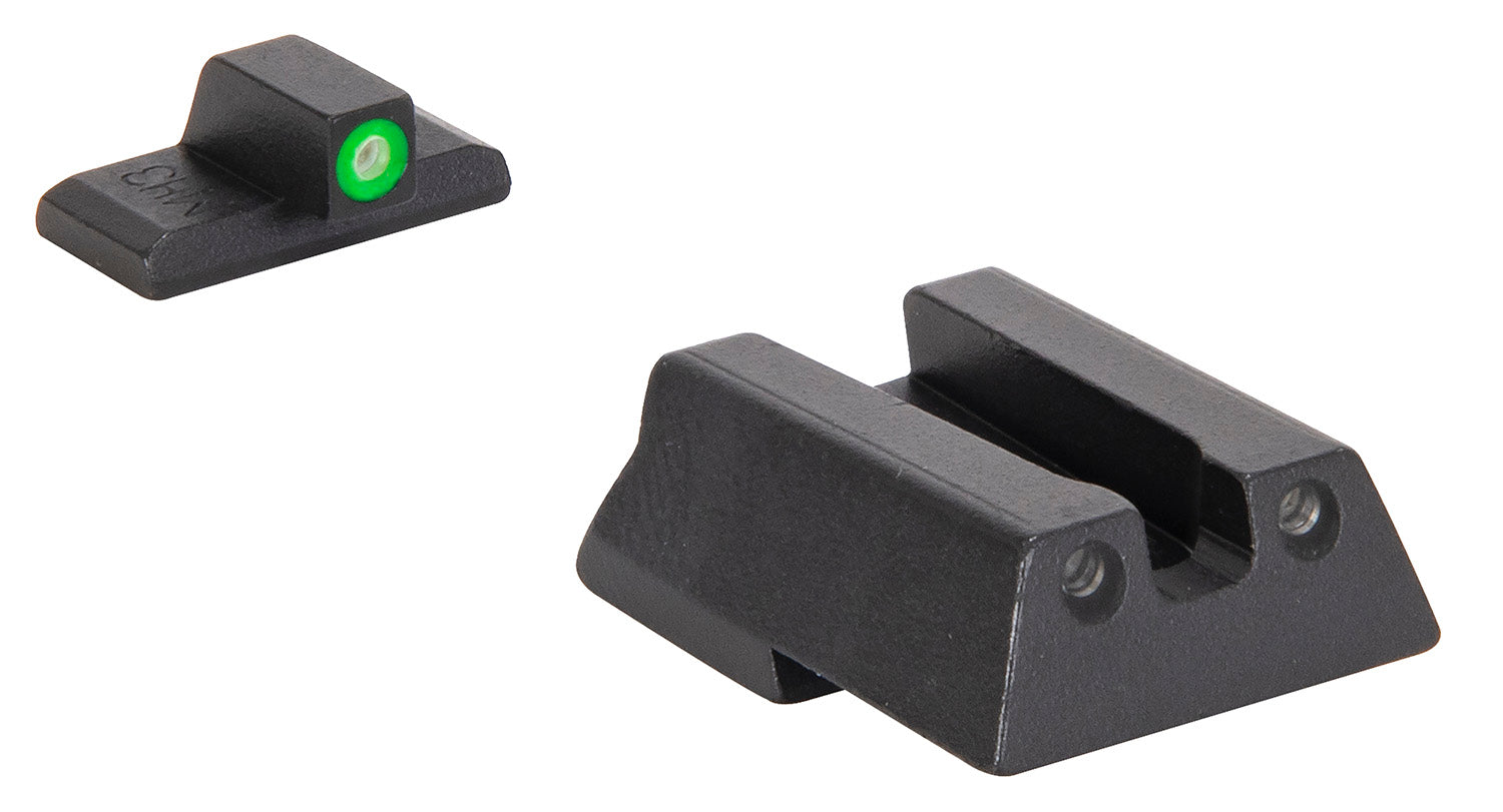 Meprolight Hyper-Bright Green Tritium Green Outline Night Sight Set for HK VP9/HK45/HK45C