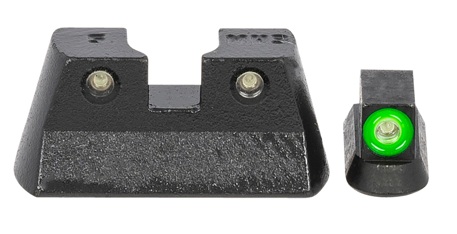 Meprolight Hyper-Bright Green Tritium Green Outline Night Sight Set for CZ 75/82/83/85