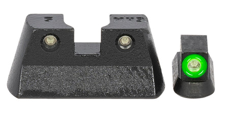 Meprolight Hyper-Bright Green Tritium Green Outline Night Sight Set for CZ 75/82/83/85