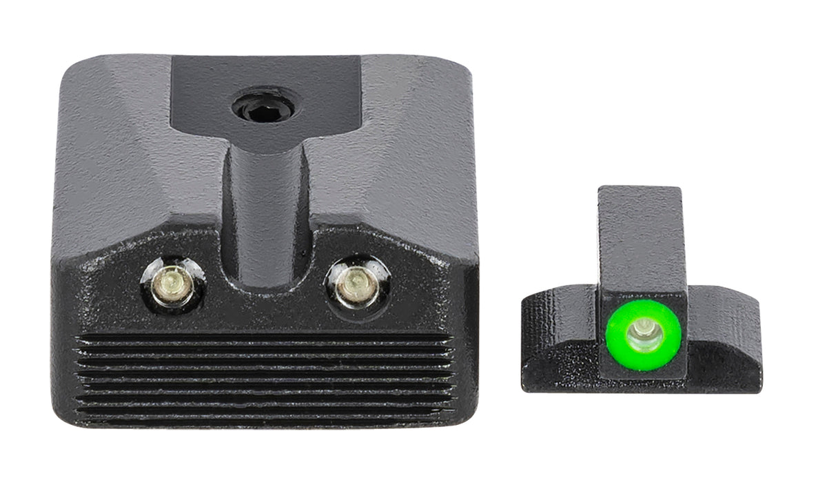 Meprolight Hyper-Bright Green Tritium Green Outline Night Sight Set for Kimber 1911 Wedge
