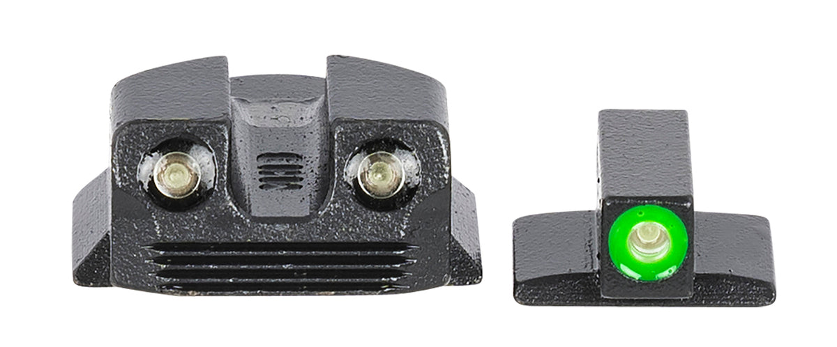 Meprolight Hyper-Bright Green Tritium Green Outline Night Sight Set for Kimber 1911 Micro/Micro 9