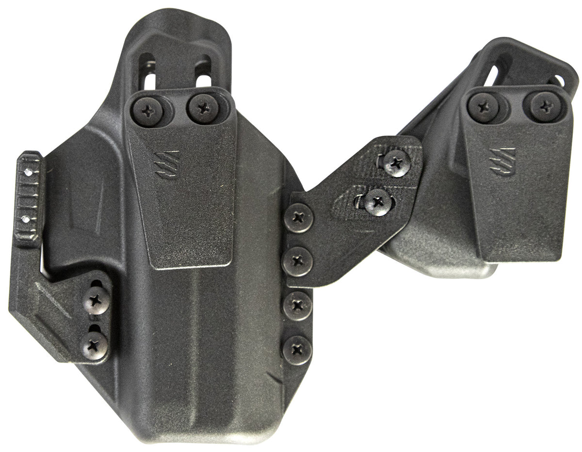 Blackhawk Stache Premium Kit IWB Size 76 Holster Black Polymer Compatible w/Glock 48 Ambidextrous